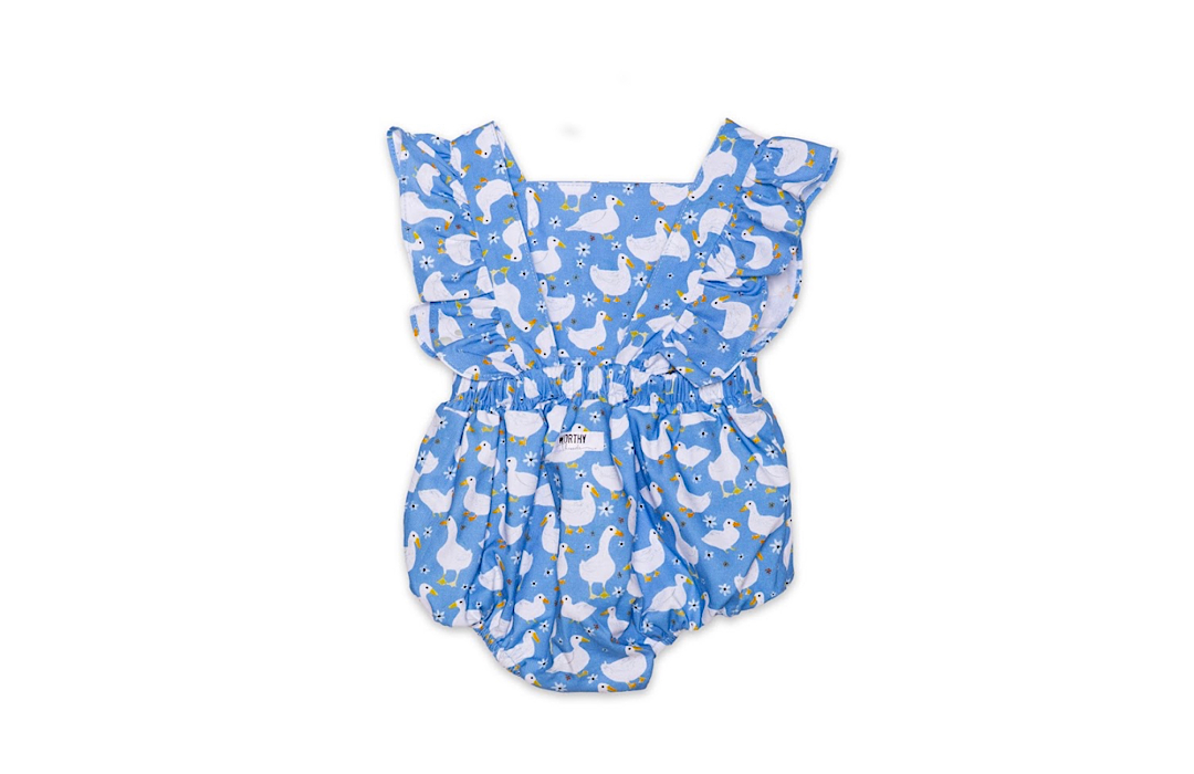 Bubble Romper - Ducks