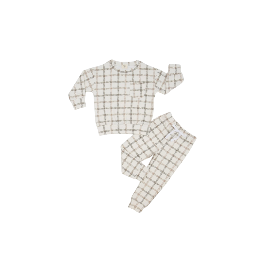 Plaid-A-Palooza Jogger Set