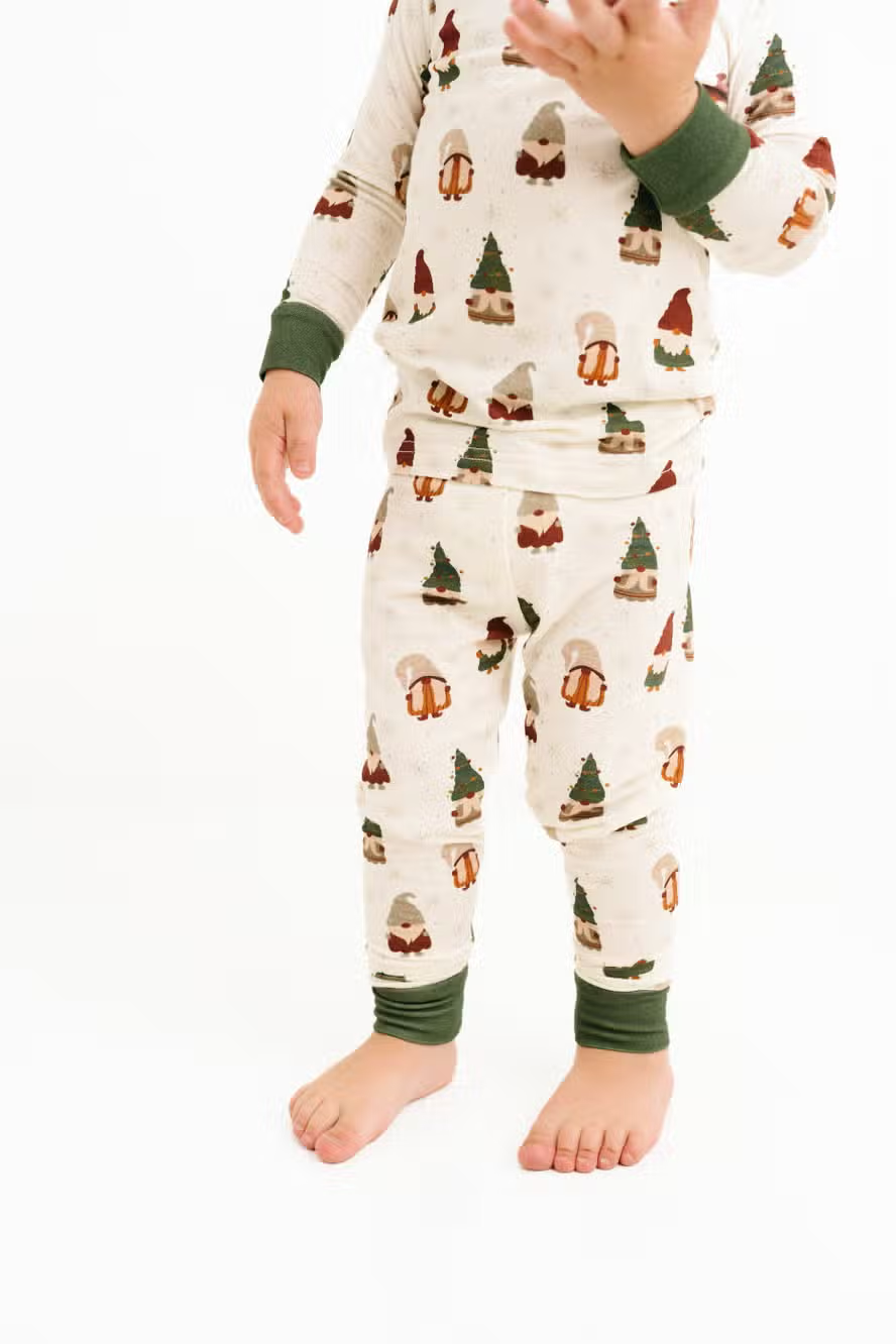 Holiday Gnomes Bamboo Set