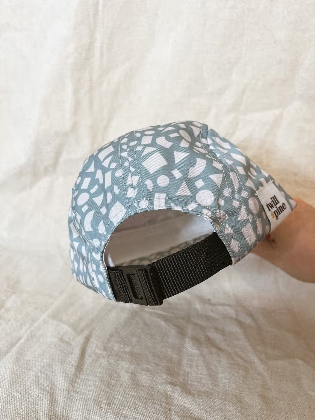 Flexible Brim Five Panel Kid Hats - The Terrazzo