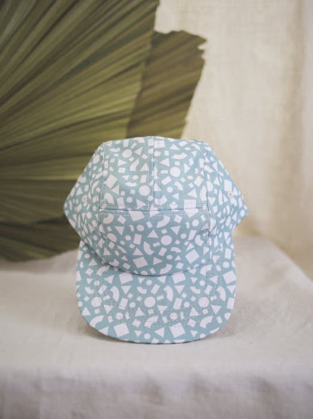 Flexible Brim Five Panel Kid Hats - The Terrazzo