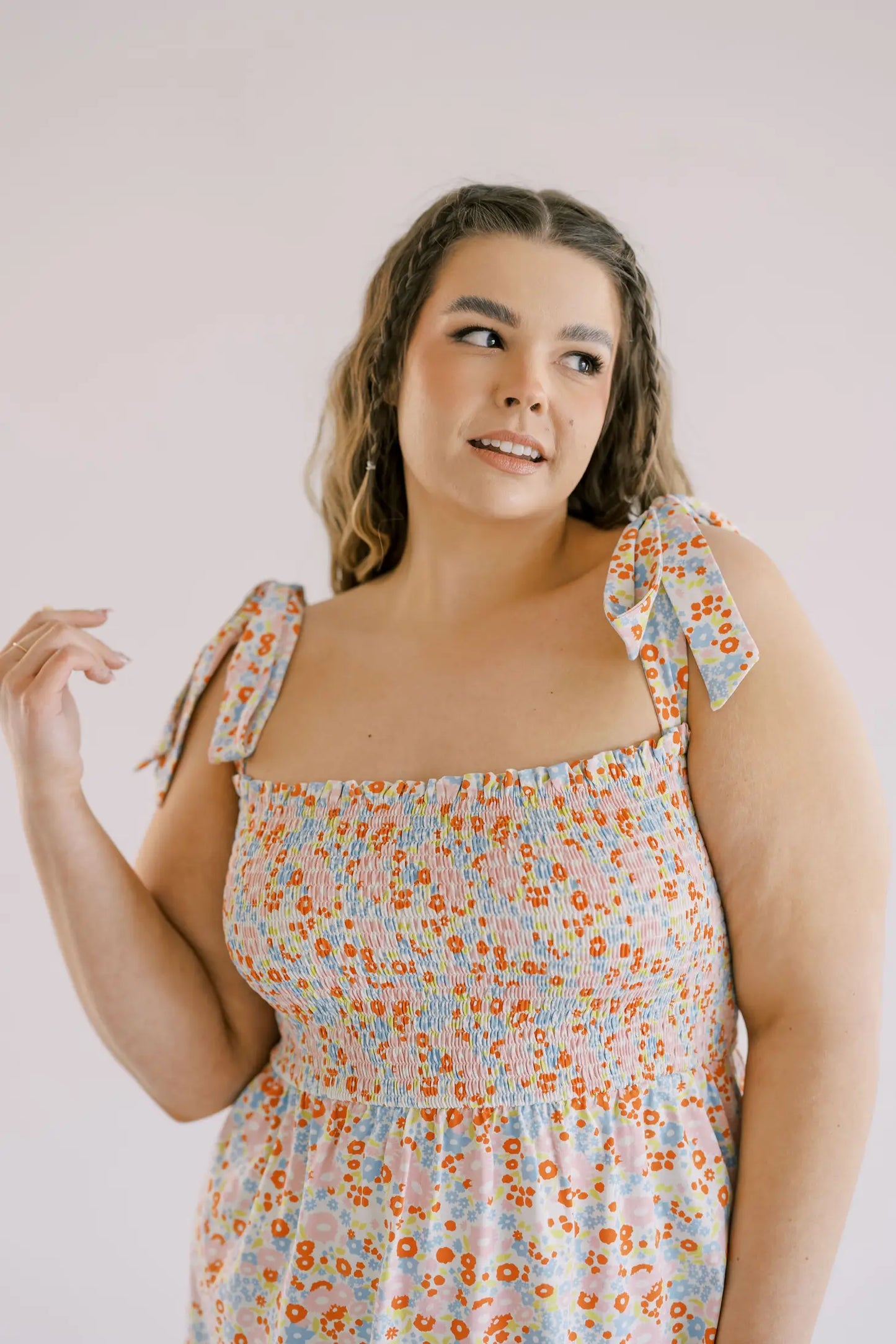 The Everyday Smock Dress - Retro Floral