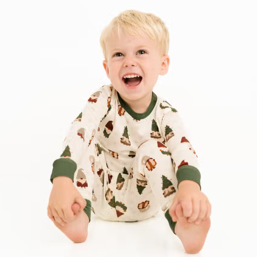 Holiday Gnomes Bamboo Set
