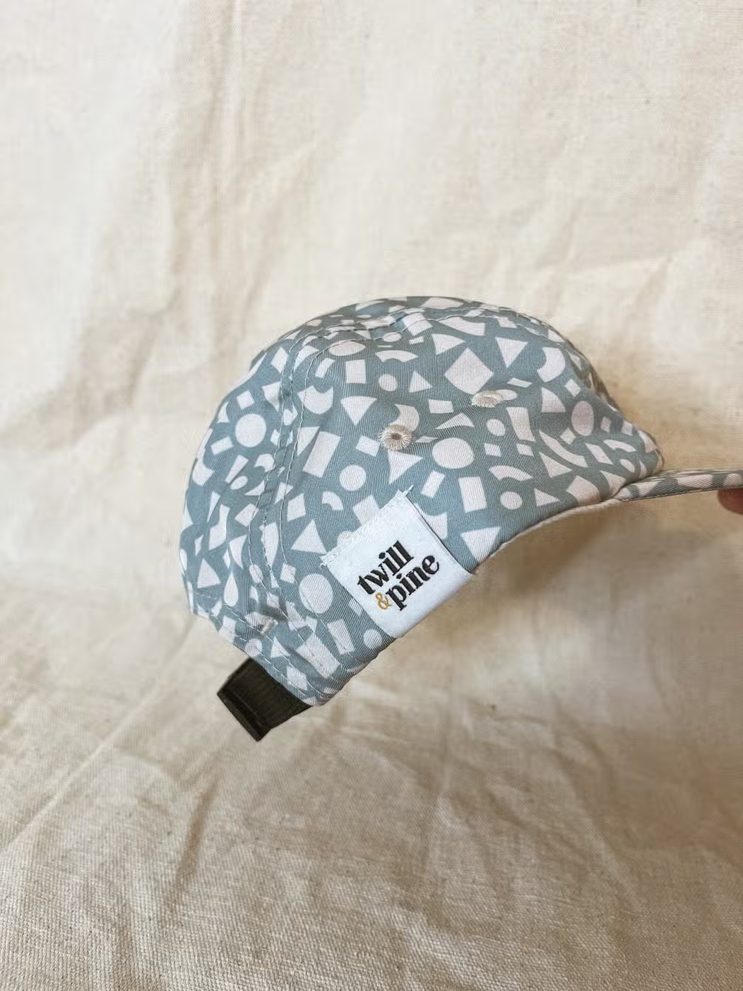 Flexible Brim Five Panel Kid Hats - The Terrazzo