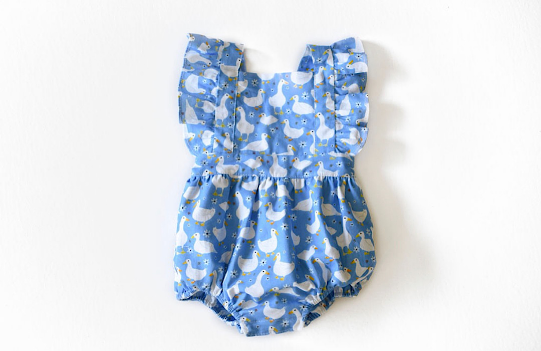 Bubble Romper - Ducks