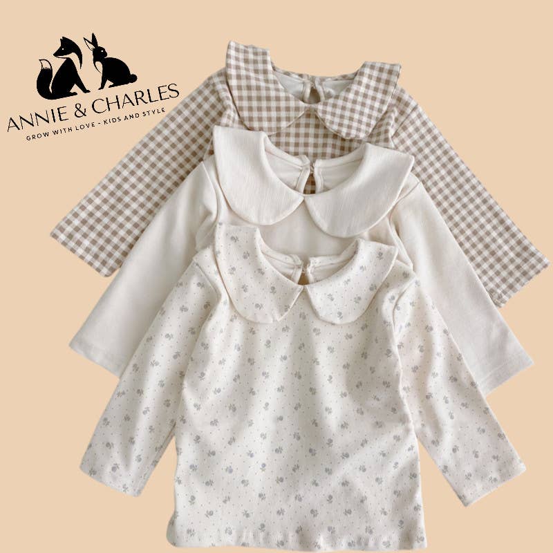 Annie & Charles Long Sleeve Shirt: Karo - Bossy Beans