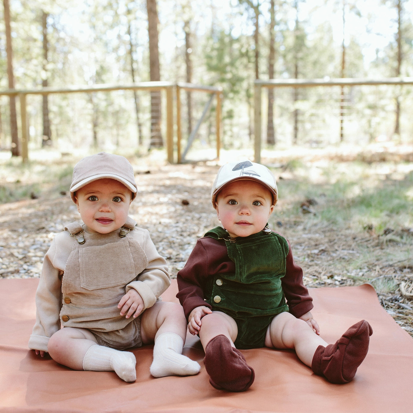 Terry Baby Boots - Redwood