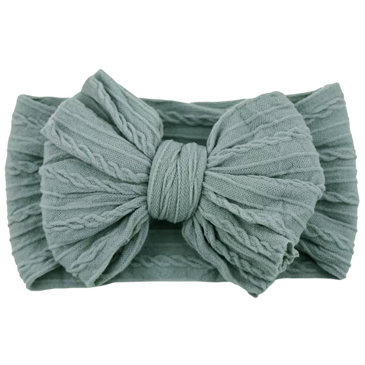 Cable Bow: Sage - Bossy Beans