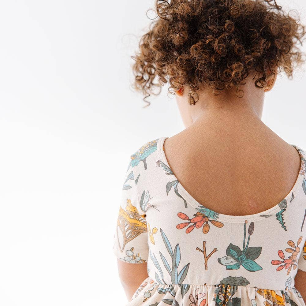 Short Sleeve Ballet Dress: Herbal Study