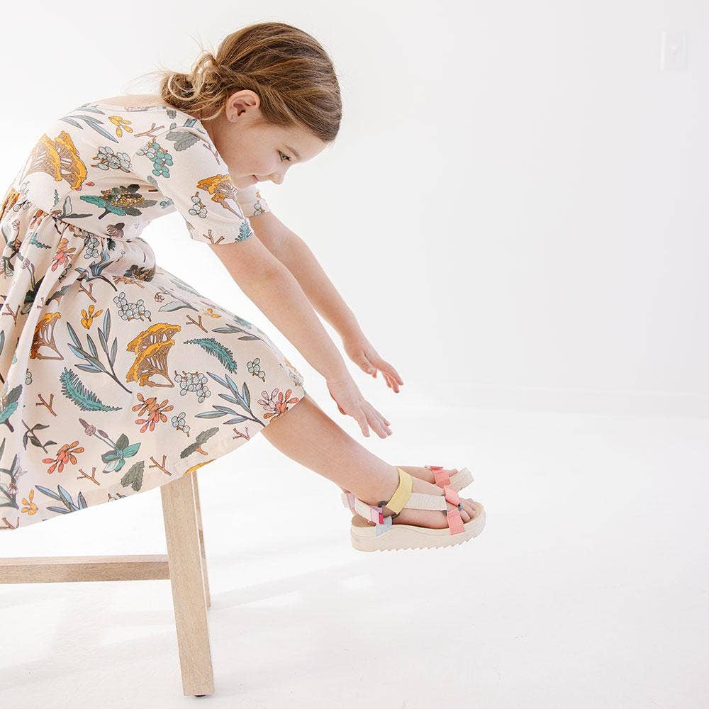Short Sleeve Ballet Dress: Herbal Study