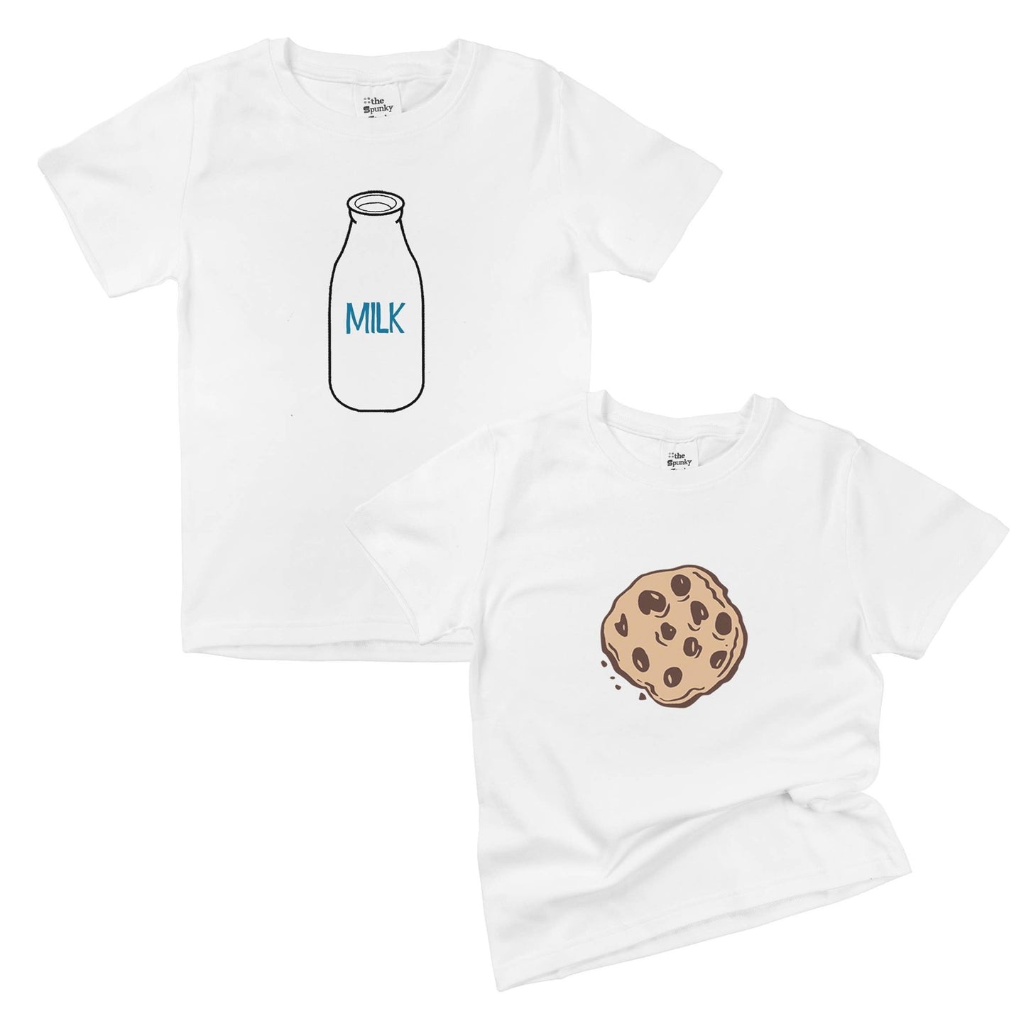 Milk & Cookies Baby Bodysuit Twin Set - Bossy Beans