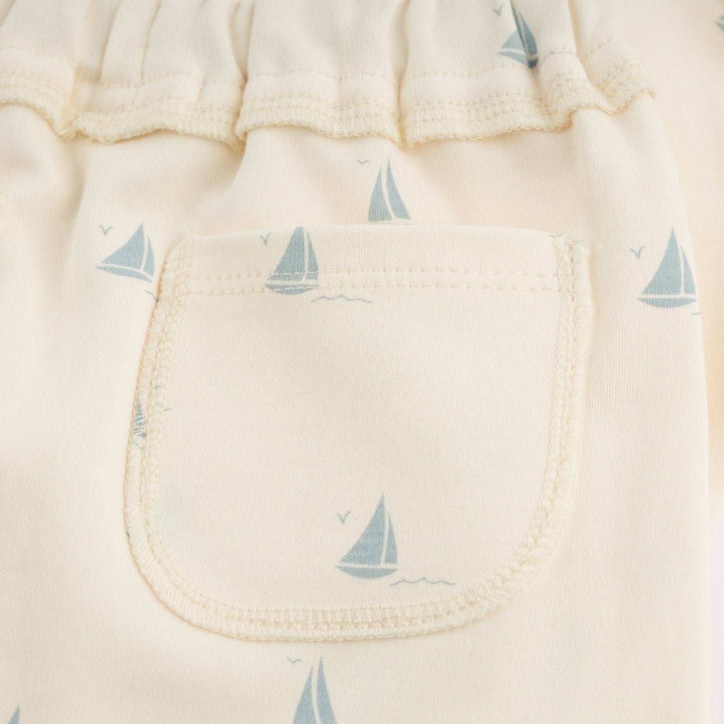 Mini Sailboats Brooklyn Boxy Jogger Set - Bossy Beans