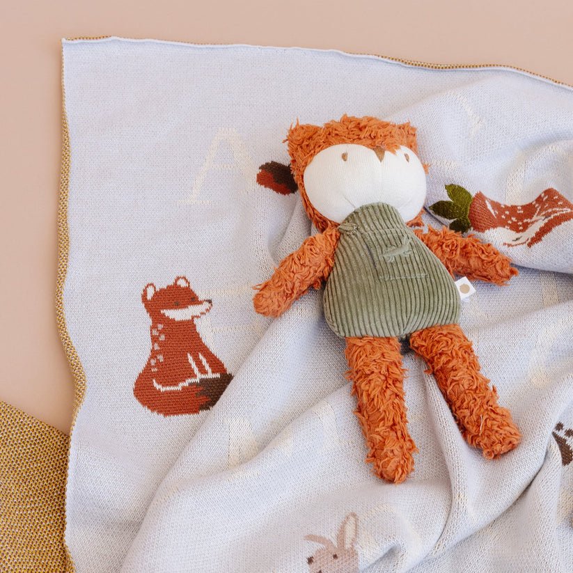 Plush Rusty Fox - Bossy Beans