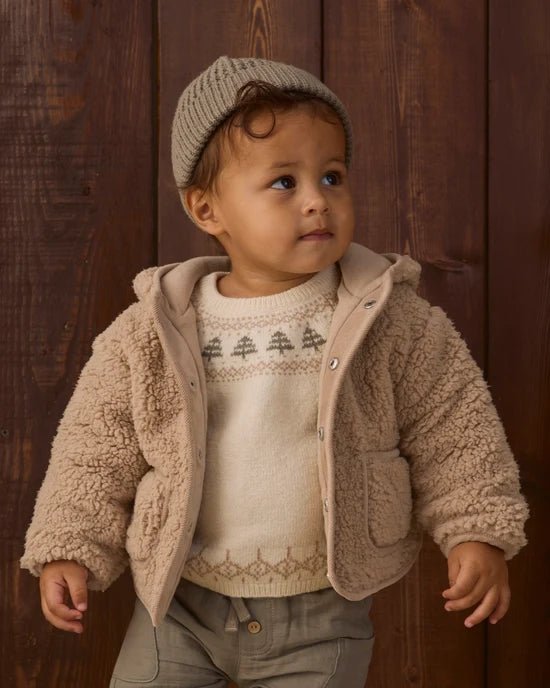 Rex Sweater: Tree Fair Isle - Bossy Beans