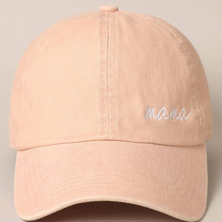 Mama Embroidery Baseball Cap (ADULT)