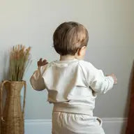 Two-Piece Organic Sweatsuit - Neutral