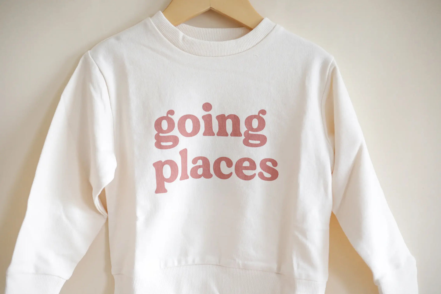 Organic Sweatshirt - Going Places