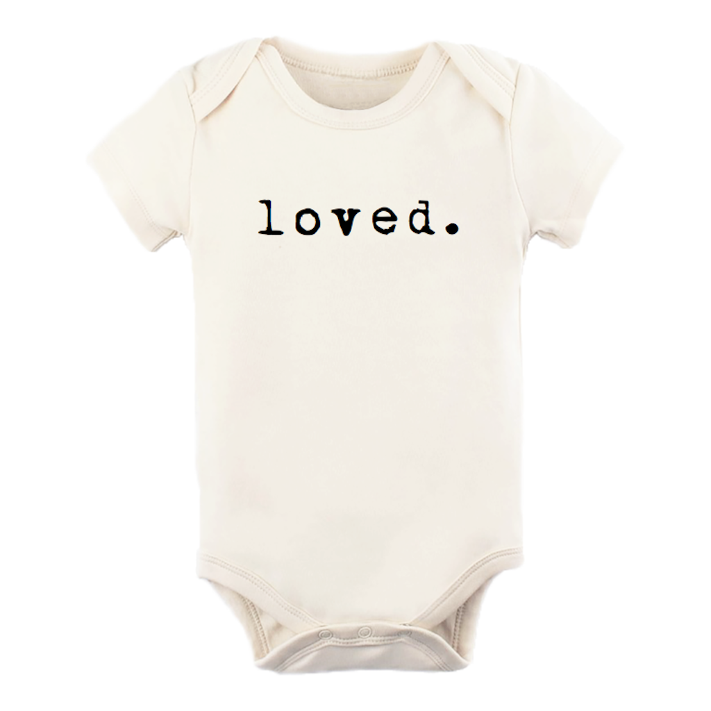 Loved Organic Baby Bodysuit | Short Sleeve