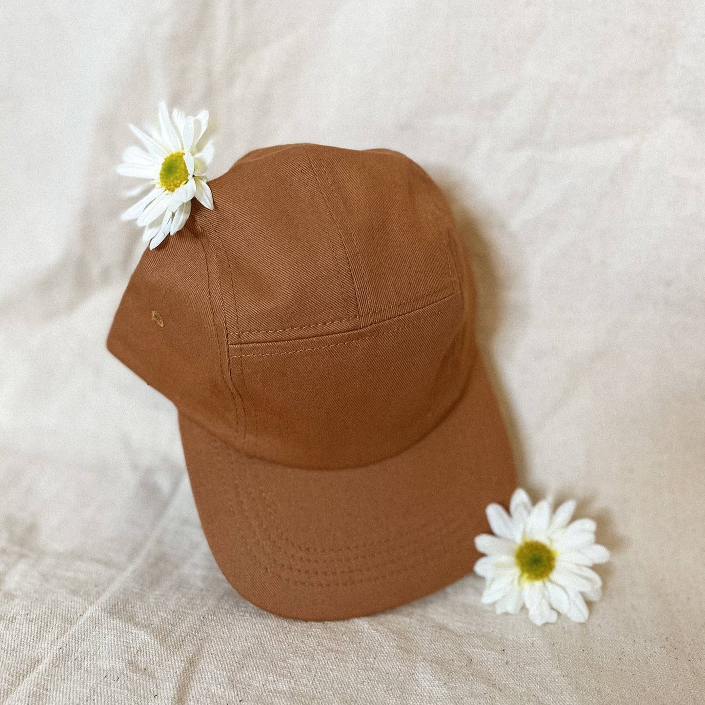 copper twill flexible brim hat