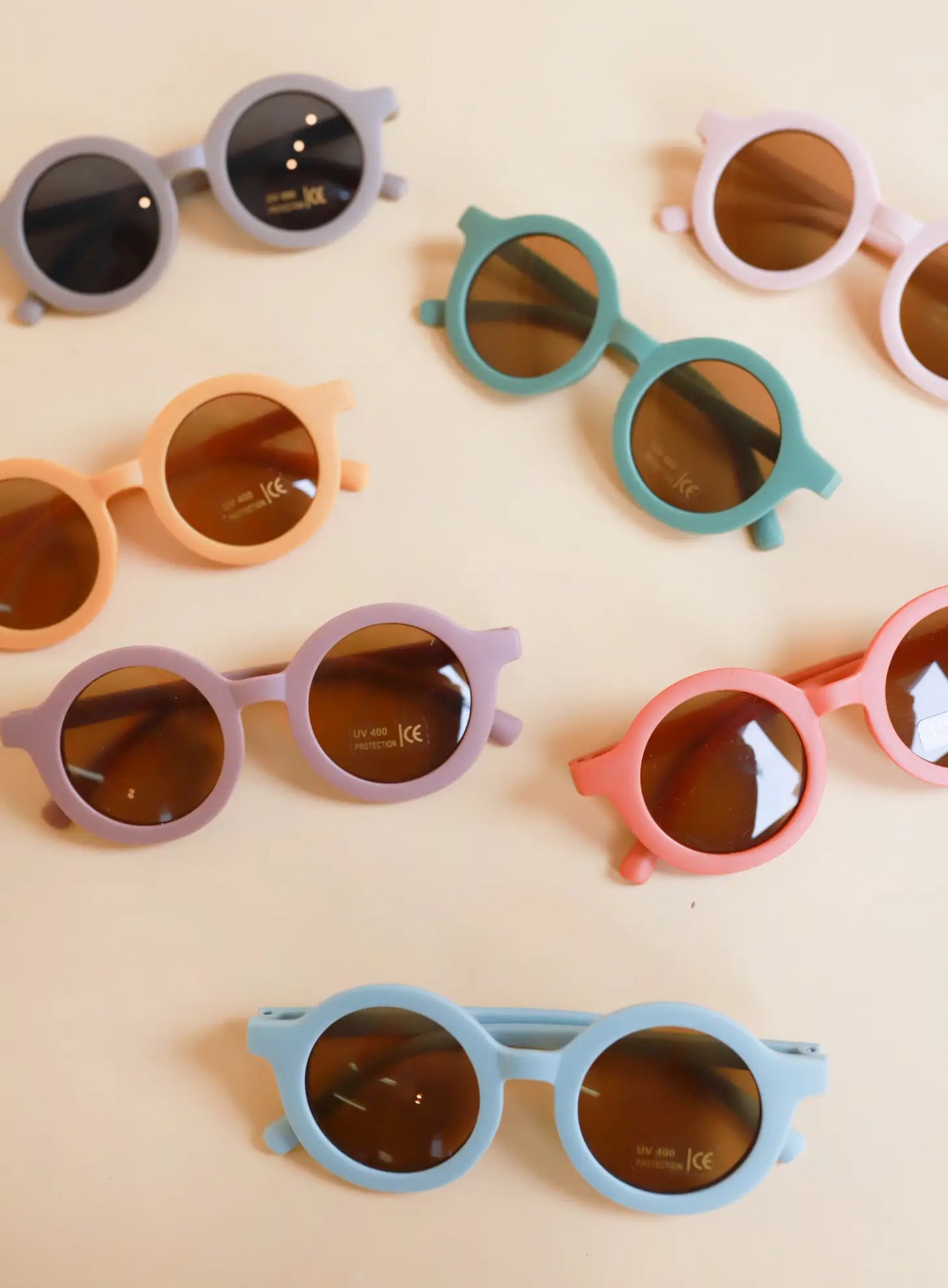 Round Sunglasses for Toddler, UV 400