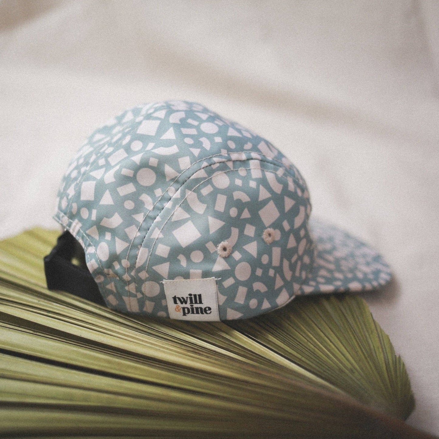 Flexible Brim Five Panel Kid Hats - The Terrazzo
