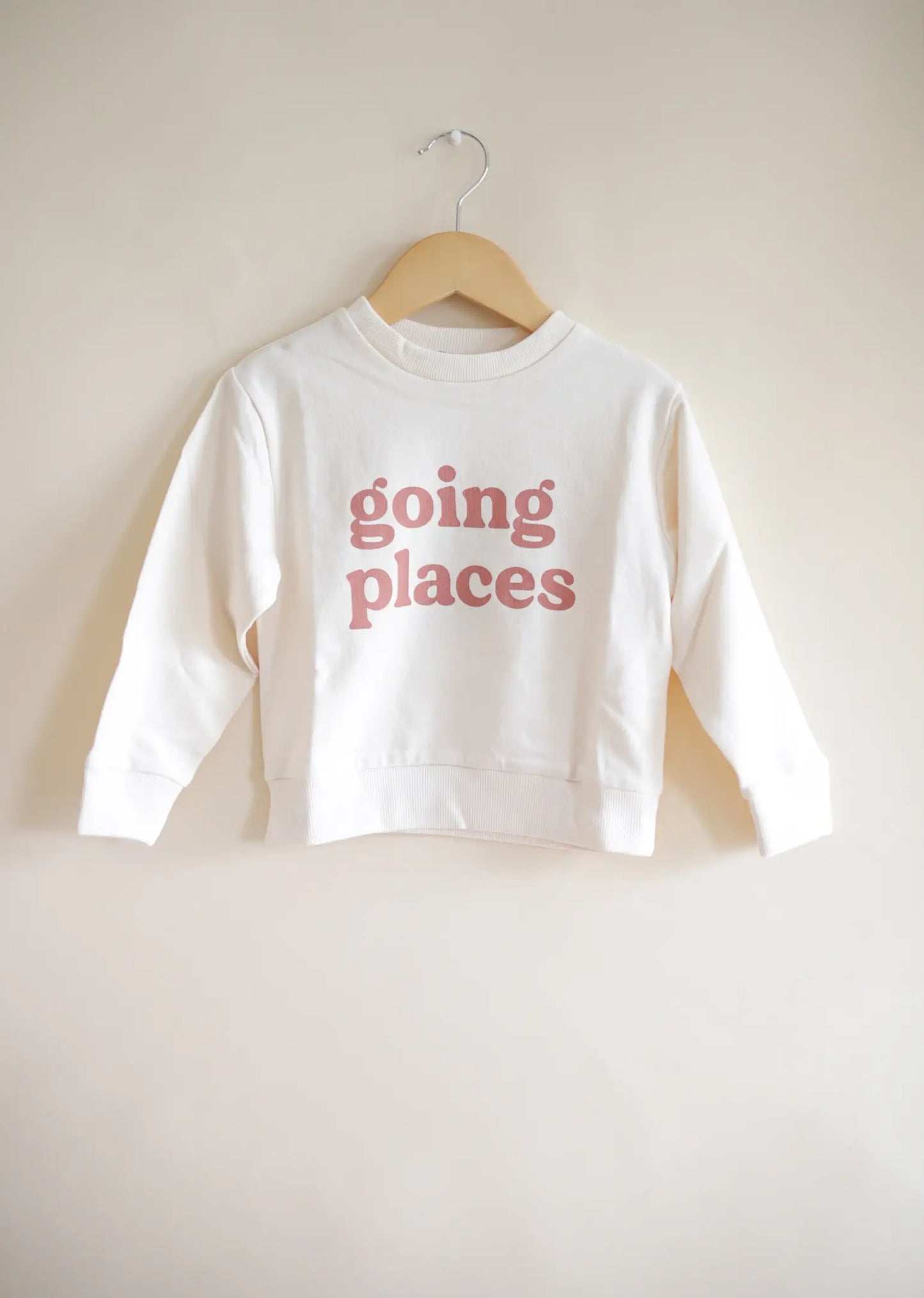 Organic Sweatshirt - Going Places