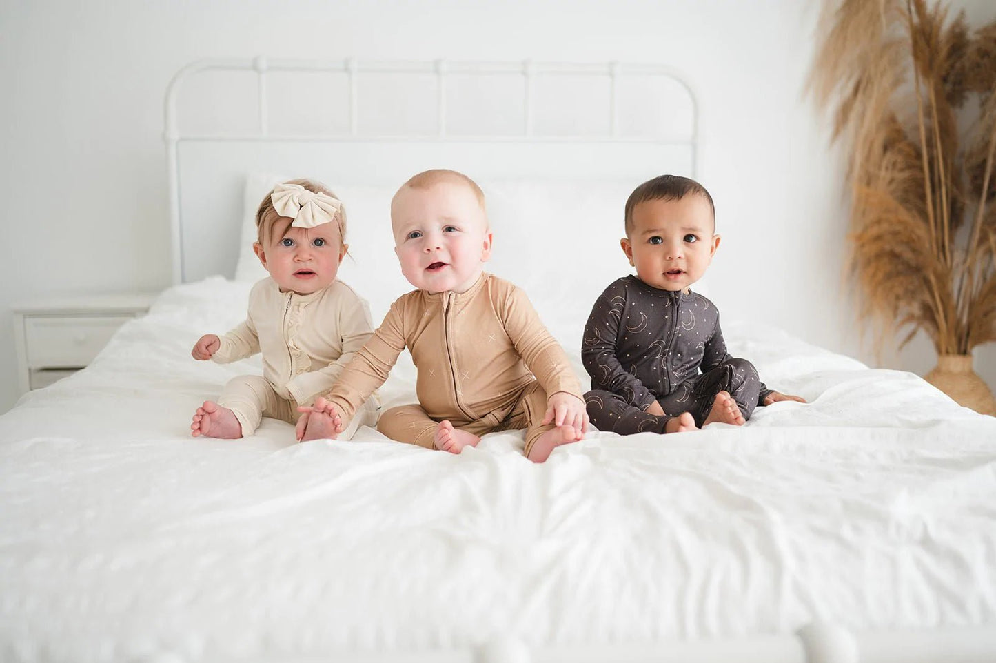 Zipper One Piece - Midnight Moon - Bamboo - Bossy Beans