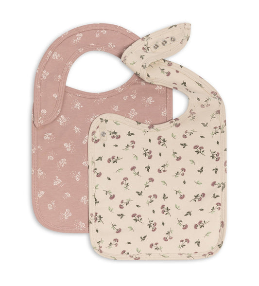 2 - Pack Bibs - Aspen Collection: Betty + Ophelia Floral - Bossy Beans