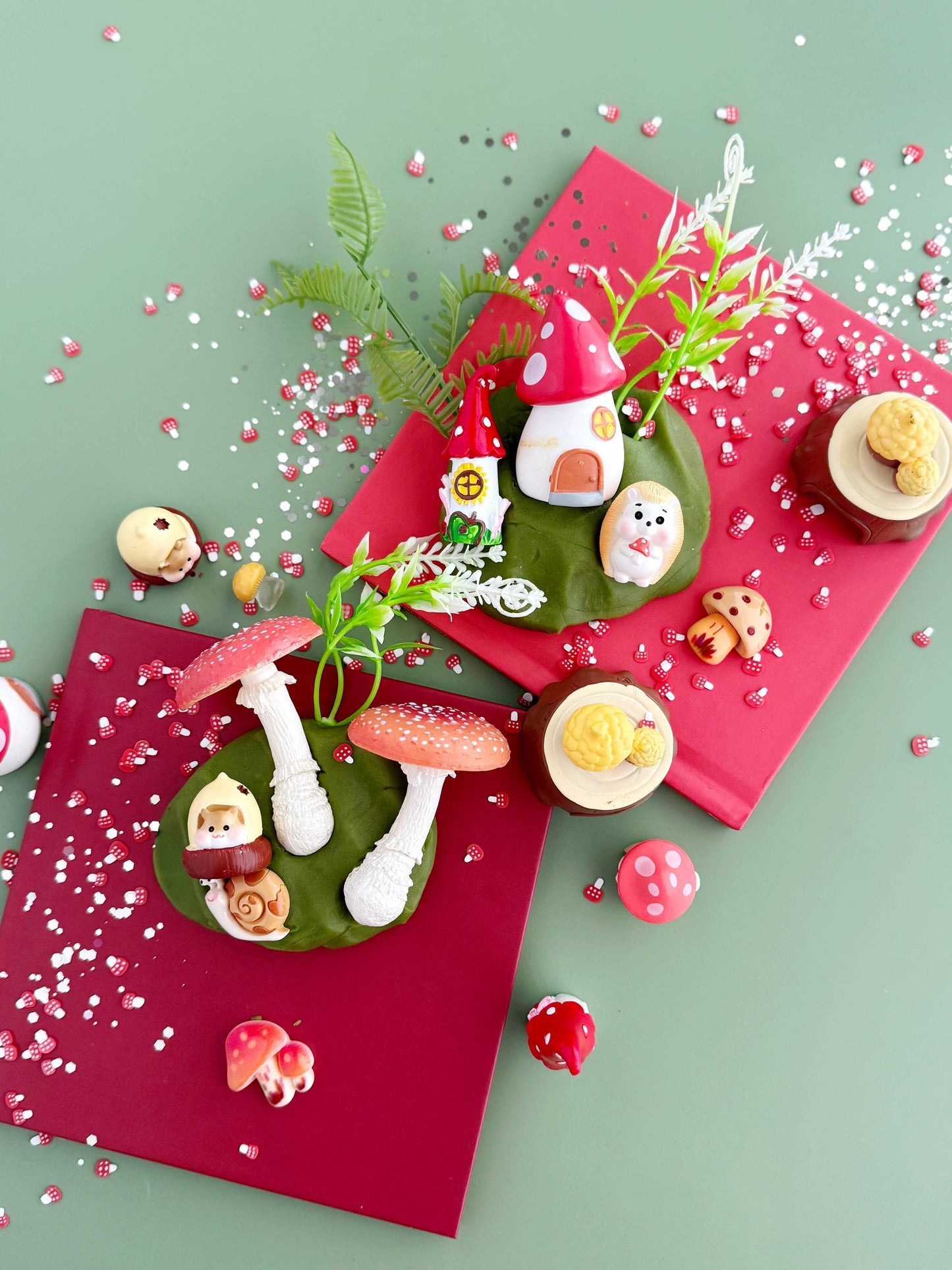 Mushroom Meadow KidDough Sensory Play Kit