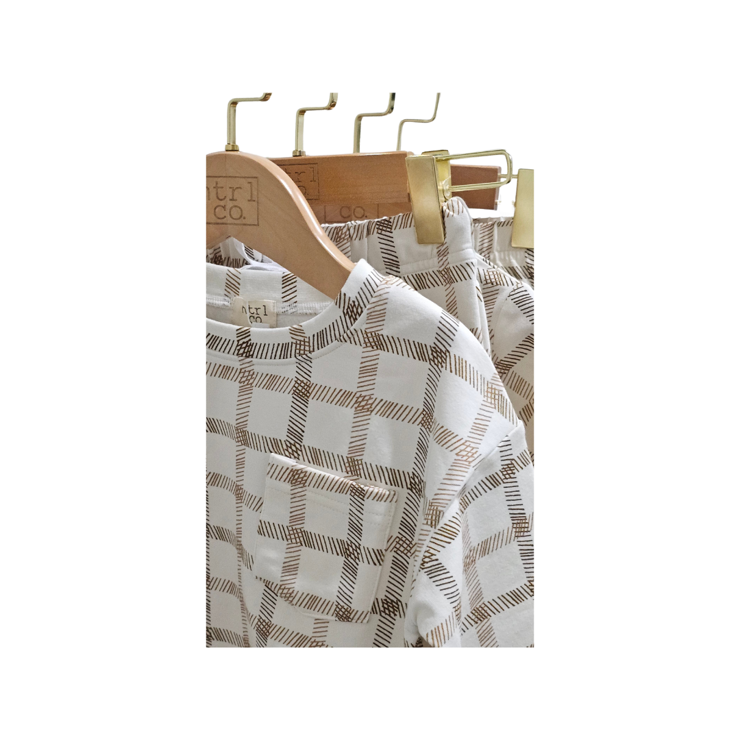 Plaid-A-Palooza Jogger Set