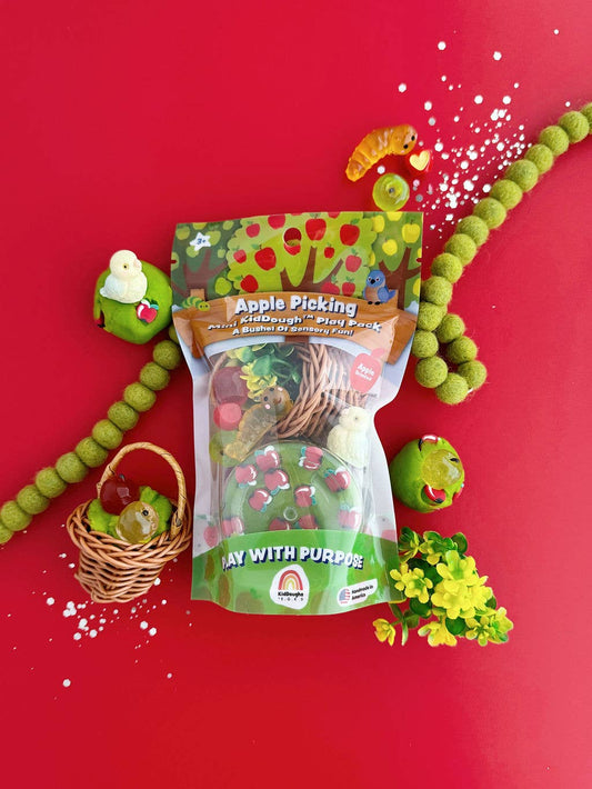 Apple-Picking Mini KidDough Sensory Play Pack