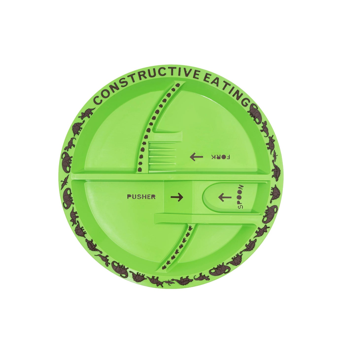 Constructive Eating - Dino Plate