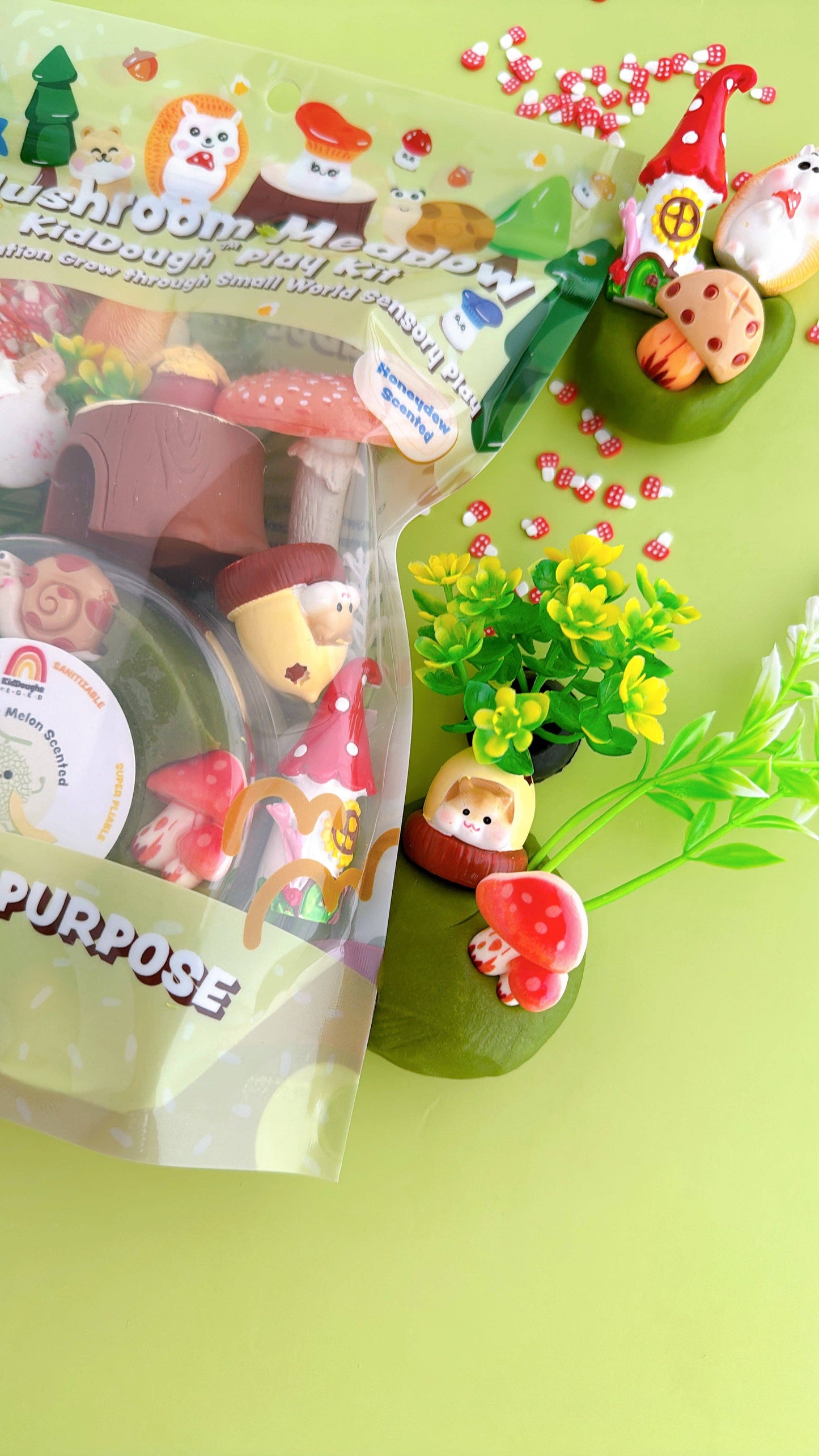 Mushroom Meadow KidDough Sensory Play Kit