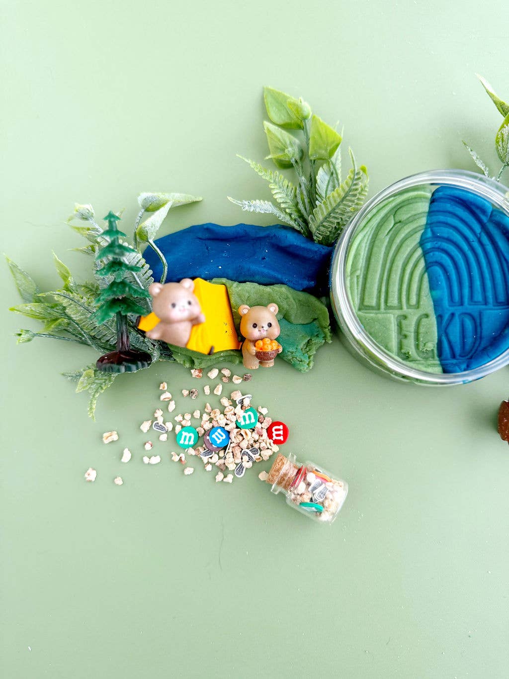 Camping KidDough Sensory Play Kit