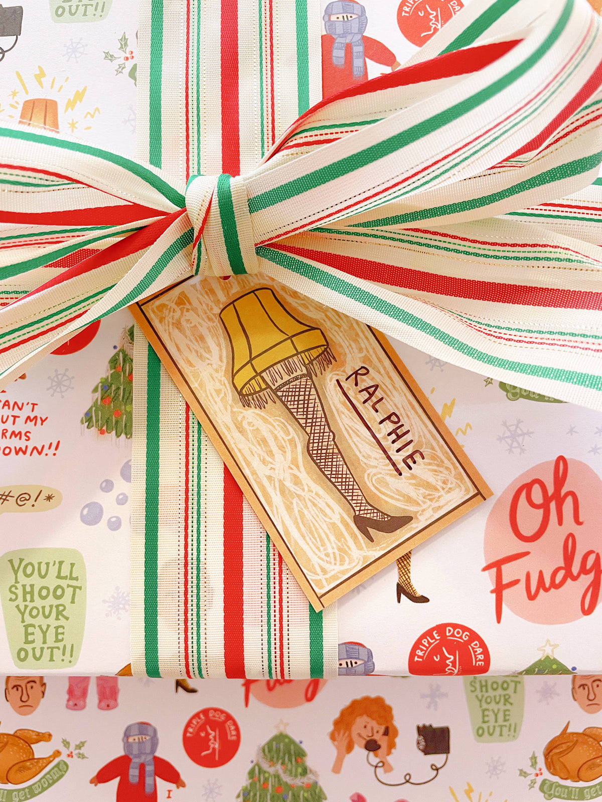 A Christmas Story Movie Wrapping Paper - 3 Sheet Roll