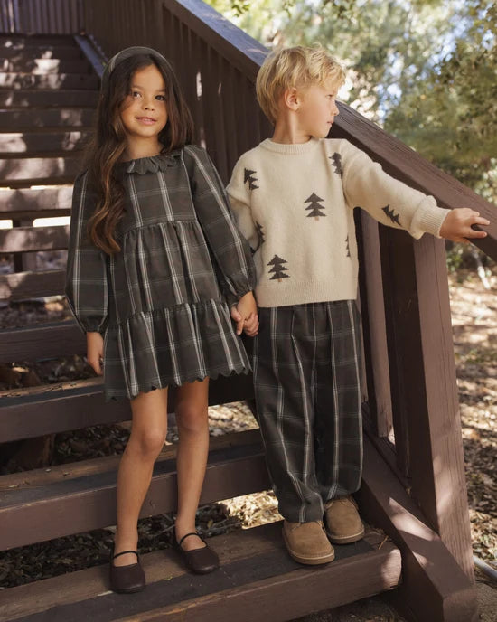 Aspen Sweater: Tree Jacquard