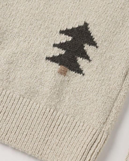 Aspen Sweater: Tree Jacquard