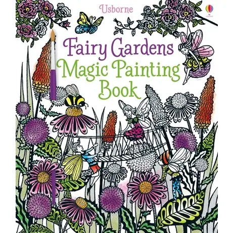 Fairy Gardens Magic Painting Book