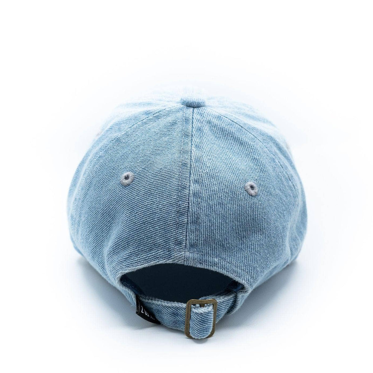 Firetruck Patch Baseball Hat: Denim