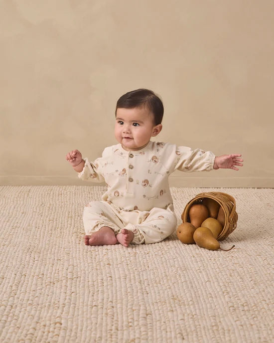 Henley Bubble Jumpsuit: Turkey