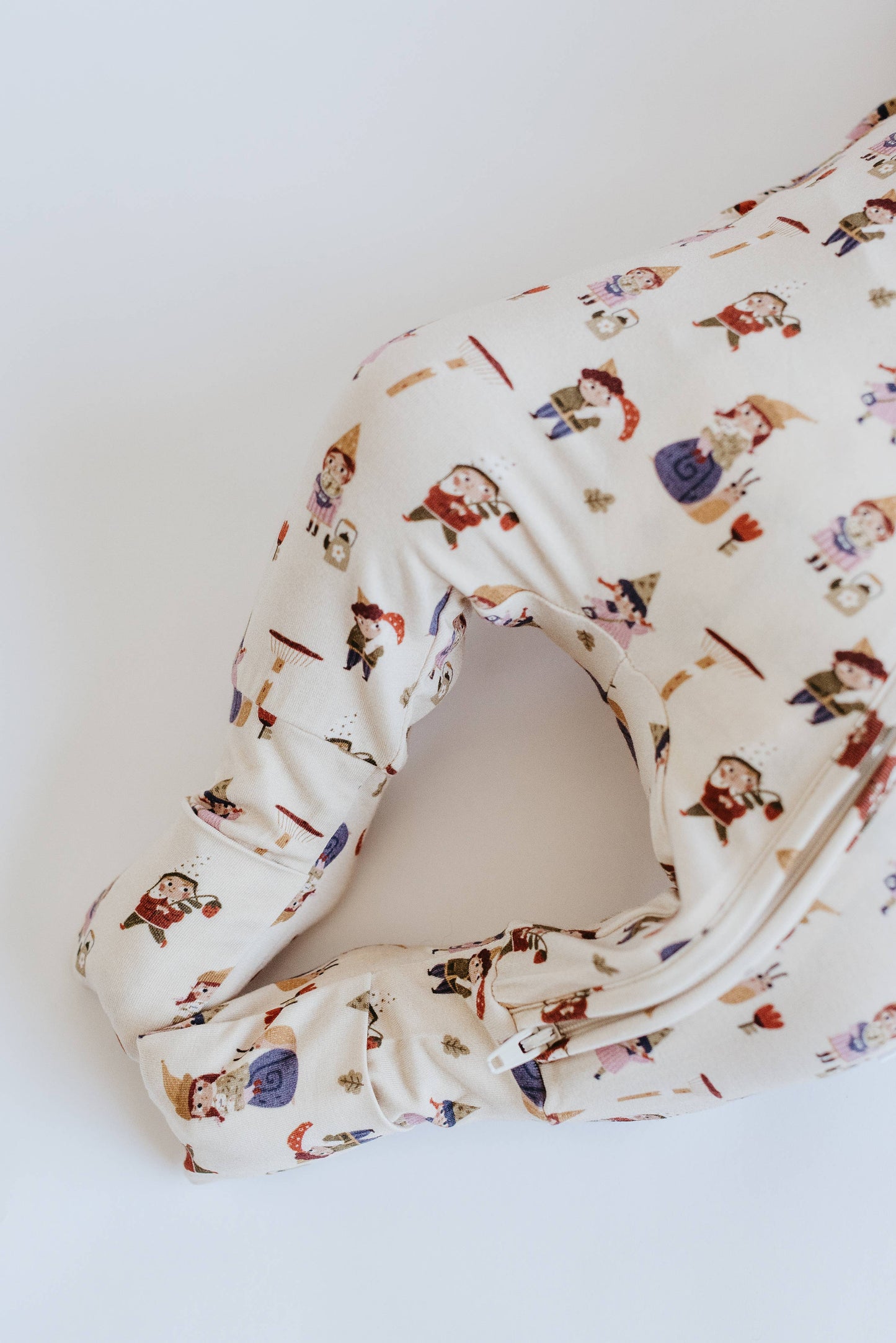Neck pillow with cartoon character pattern on a white background