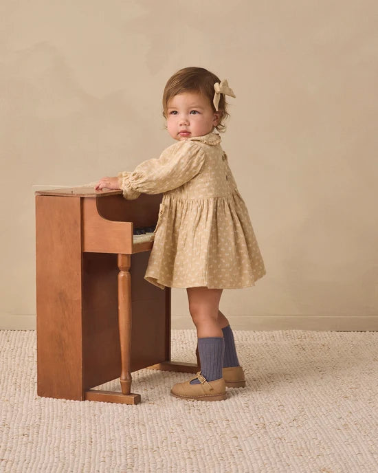 Marisol Dress: Butterscotch Floral