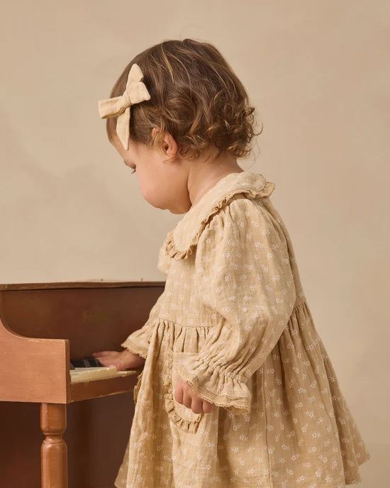 Marisol Dress: Butterscotch Floral
