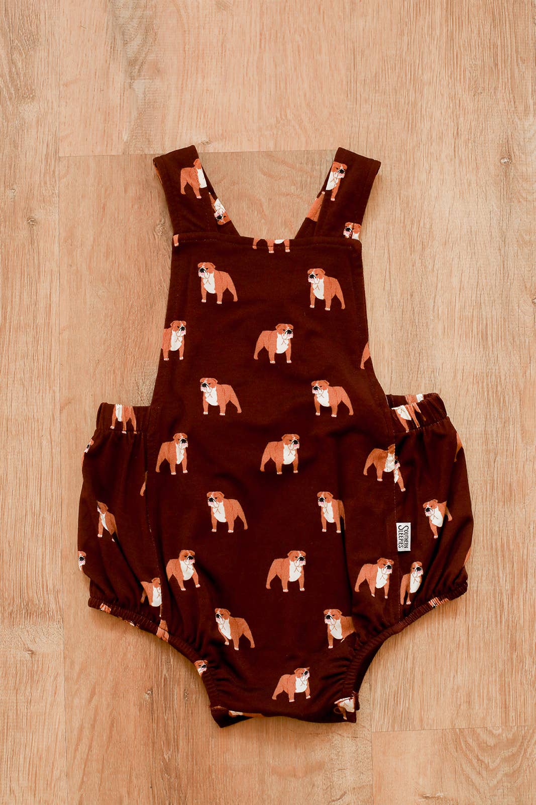 Maroon Bulldog Bamboo Sun Bubble w/Adjustable Straps