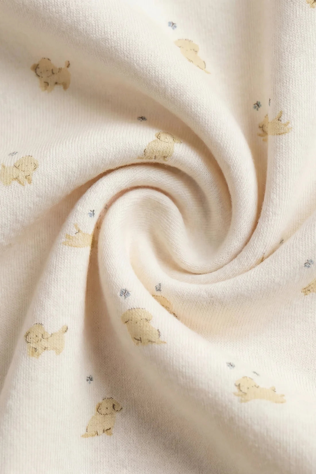 Organic Cotton Cassius Long Sleeve Bodysuit - Playful Honey
