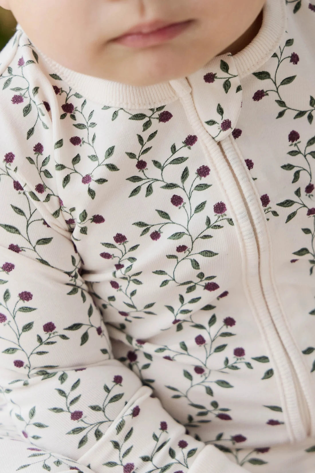 Organic Cotton Jude Onepiece - Mulberries