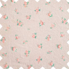 Floral pattern on a beige background
