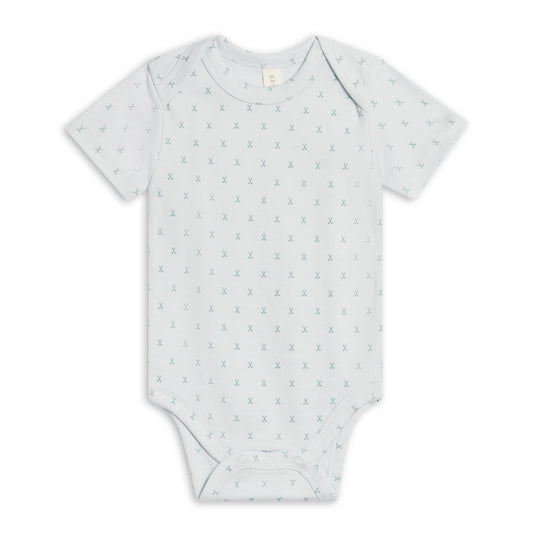 Afton Bodysuit - Tee Time / Powder + Laguna - Bossy Beans