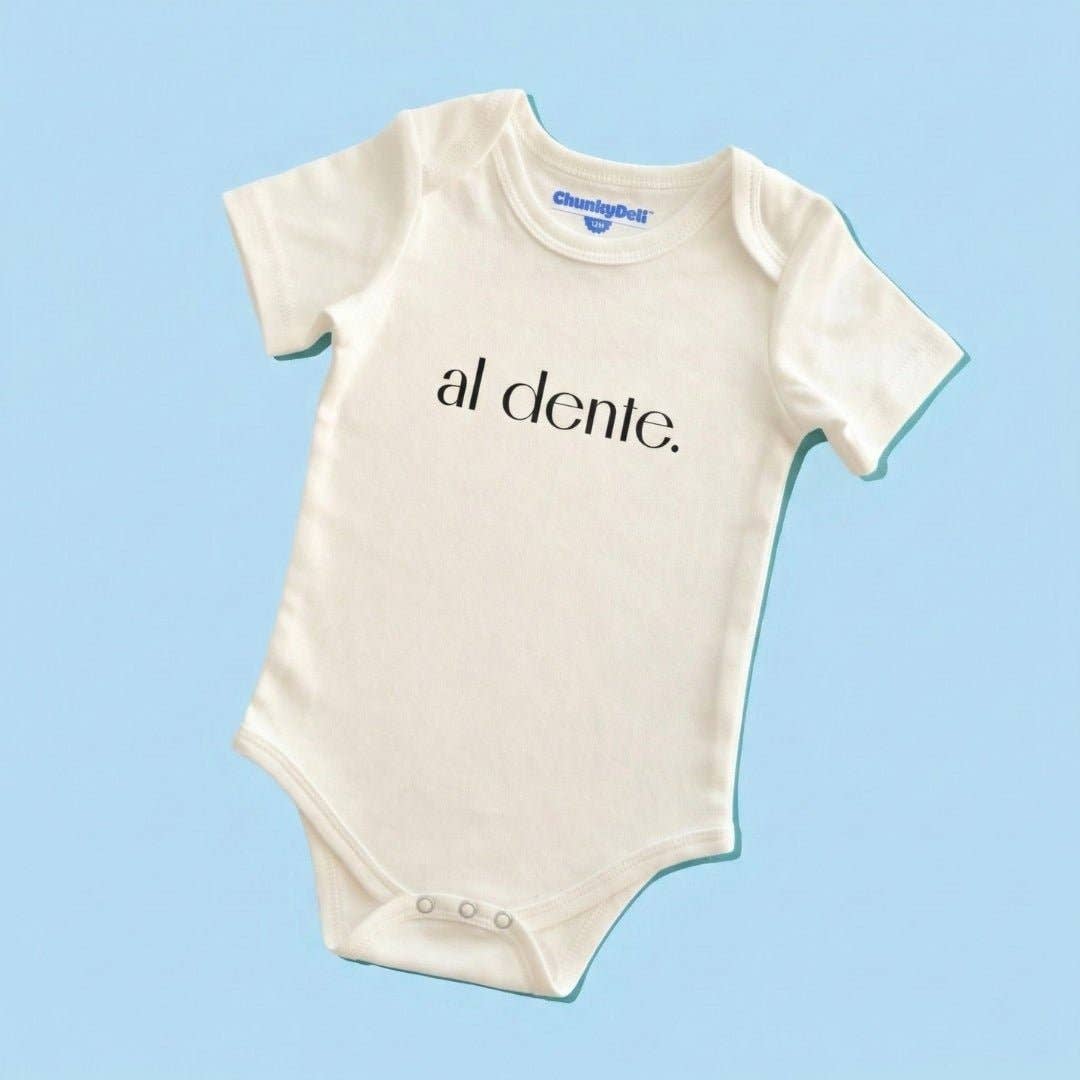 Al Dente Baby Bodysuit - Bossy Beans