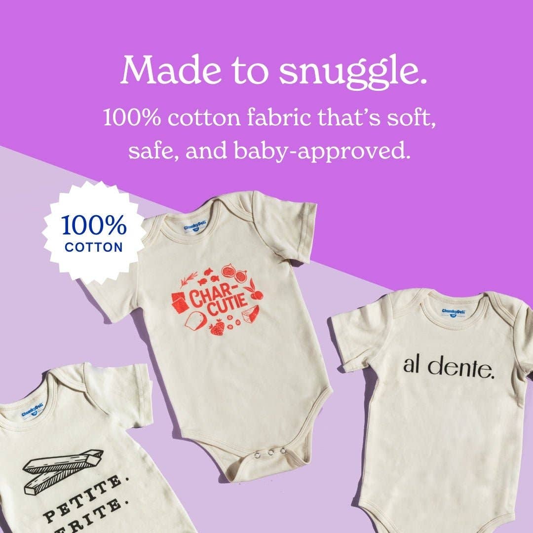 Al Dente Baby Bodysuit - Bossy Beans